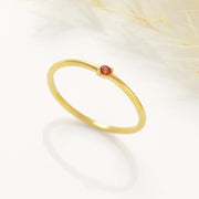 Mini Birthstone Ring - Lyphiyes